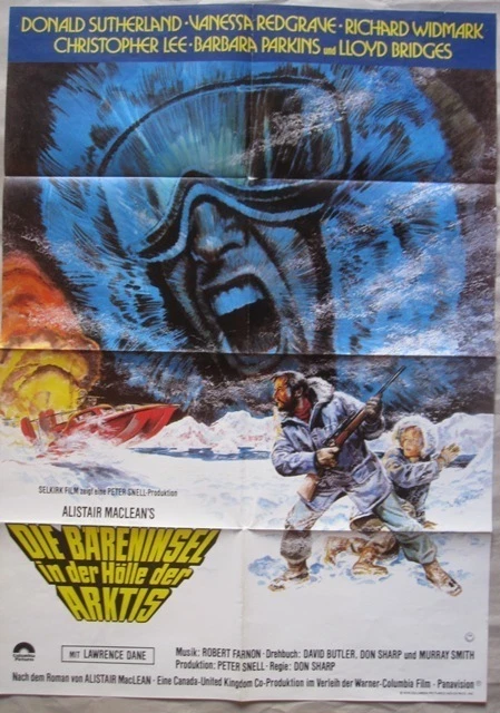 DIE BÄRENINSEL IN DER HÖLLE DER ARKTIS Filmplakat Poster DONALD