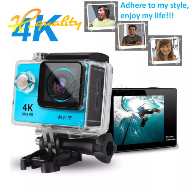 4K SJ9000 1080 Action Sport Camera Waterproof WiFi DV DVR Cam Camcorder Full HD