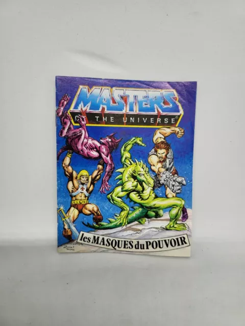 Motu / Maitres De L’univers / Mini Comic France 1983 / Les Masques Du Pouvoir