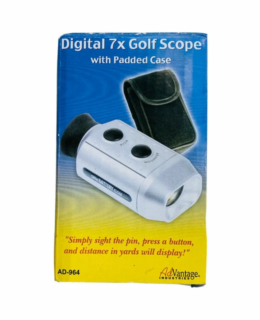DIGITAL 7X GOLF Scope with Padded Case Warrior Custom Golf DIGITAL 7X GOLF Scope with Padded Case Warrior Custom Golf