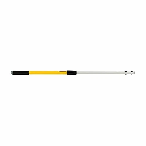 Short Extension Mop Handle Quick Connect Extendable Duster Pole 20 to 40" Yellow
