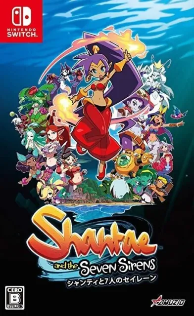 Shantae et les sept sirènes (jeu Nintendo Switch) Nouvelle version japonaise