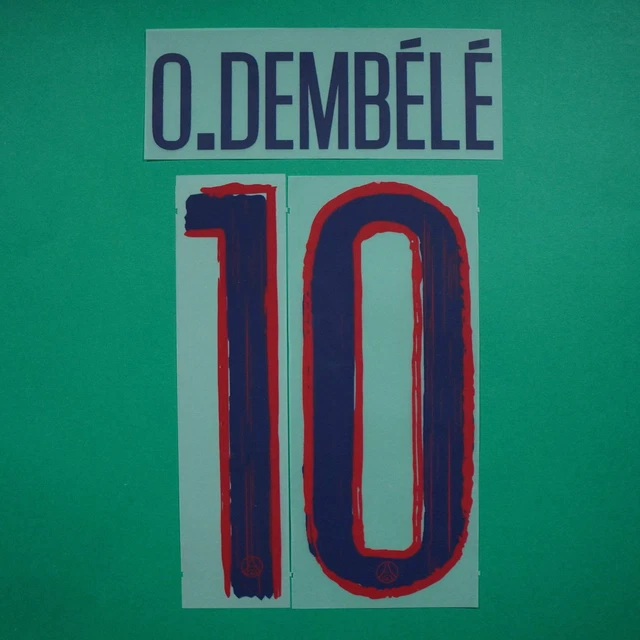 Flocage Officiel - Paris Saint-Germain, Mbappé, 2020/2021, Away, Rouge