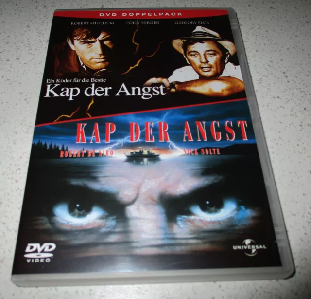 Kap der Angst - Robert De Niro / Robert Mitchum / KLASSIKER 2 DVD´s  NEU