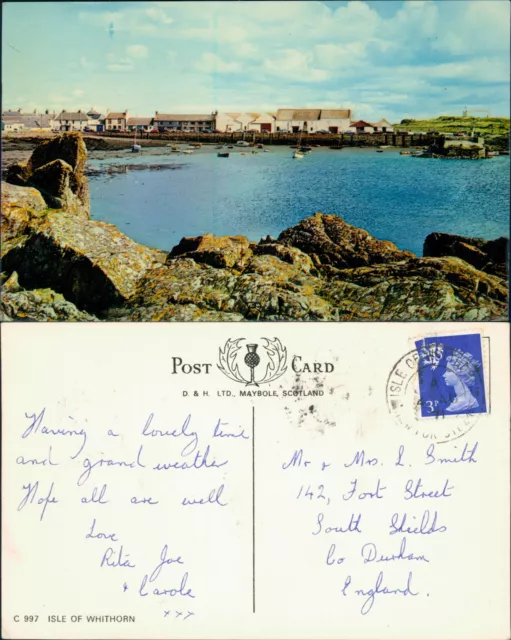 Isle of Whithorn GB 1971 Cancel D&H C997 2