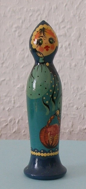 Russische Matrjoschka, Matroschka! Babuschka!Einzelne Puppe!SAMMLEROBJEKT 13cm!!