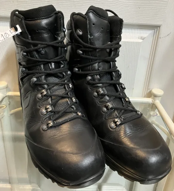 Haix Commander GTX German Army Issue Black Combat Boots Size 10.5 UK HXC210.5