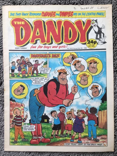 The Dandy Comic - No.2502 - 4th November 1989