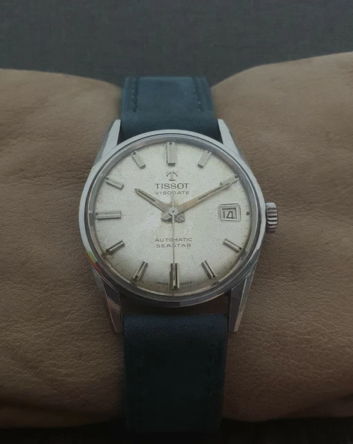 Montre vintage Tissot Visodate Seastar mécanique 34mm 1970 | Acheter