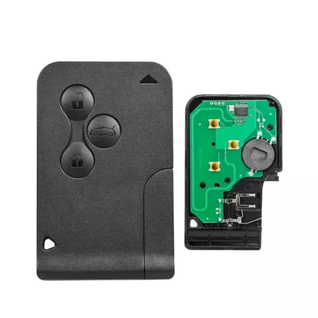 Carte vierge électronique pour Renault Mégane/ Scénic 2 Clio 3 3 boutons PCF7947