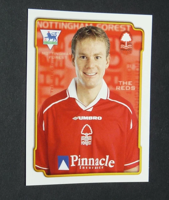 3 Autographes Signés Nottingham Forest Merlin Ultimate 1995/96 - Avec COA