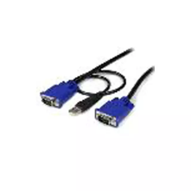 Startech 6 Ft 2 In 1 Ultra Thin Usb Kvm Cable