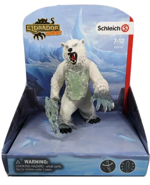 Schleich Eldrador Creatures Blizzard Bear with Weapon 42510