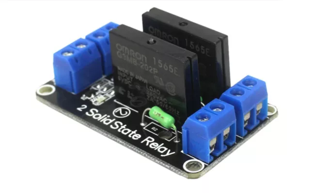 Rele État Solide 2 Canaux G3MB-202P 5V Dc Ssr Avr Dsp pour Arduino Relais