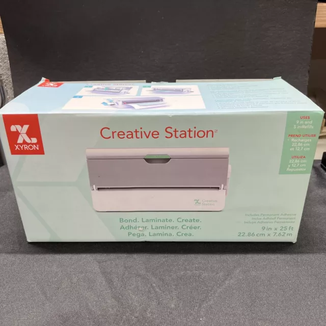 Xyron Creative Station All In One Laminator - Bond. Laminate. Create. New in Box