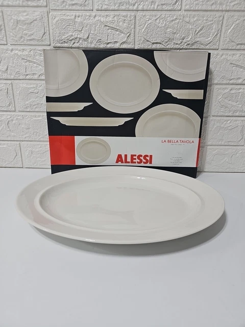 LOT OF 4 Alessi La Bella Tavola Ettore Sottsass Rimmed Dinner