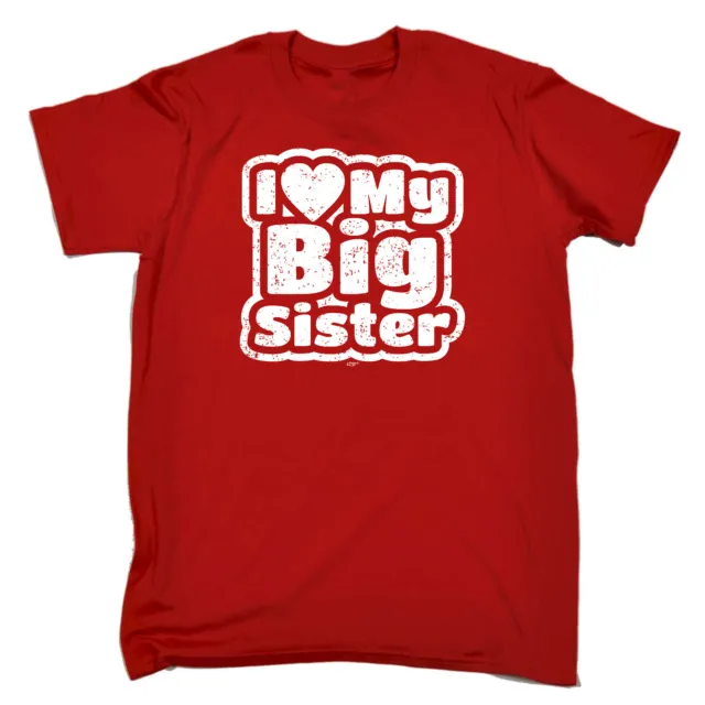 T-shirt divertente per bambini - I Love My Big Sister