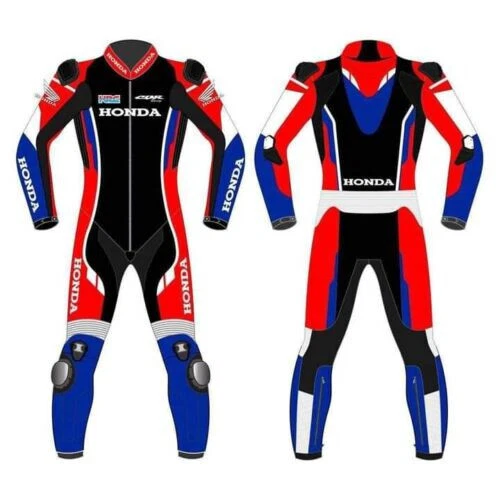 MotoGP Customized Leather Motorcycle Race Suit One Piece Motorbike Racing Suit