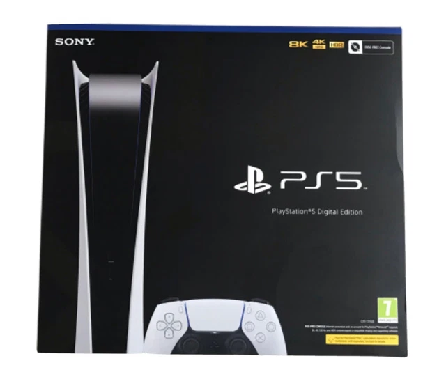 SONY PLAYSTATION 5 Digital Edition PS5 Video Game Console £510.00