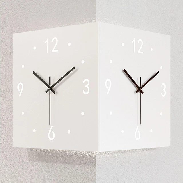 Orologio Da Parete Quadrato Vintage 20x20 Cm: Silenzioso E Decorativo Per Cucina, Soggiorno E Camera Da Letto (Natale)