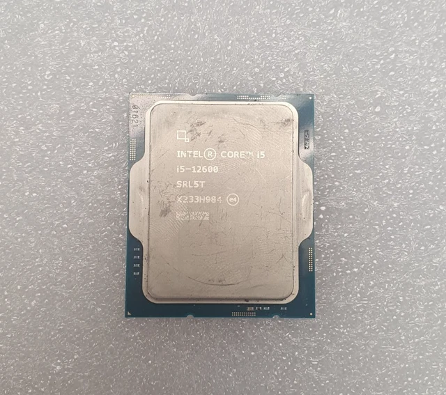 INTEL CORE I5-12600 / 3.30GHz / SRL5T / 6-Core CPU Processor