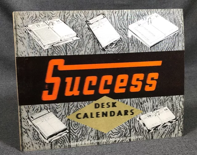 Success Desk Calendars Vari-Vue Lenticular 3D Motion Advertising Flicker Neat