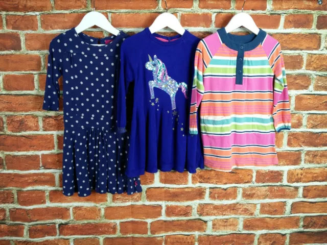 Girl Bundle Age 3-4 Years J Lewis Joules M&S T-Shirt Jumper Dress Unicorn 104Cm