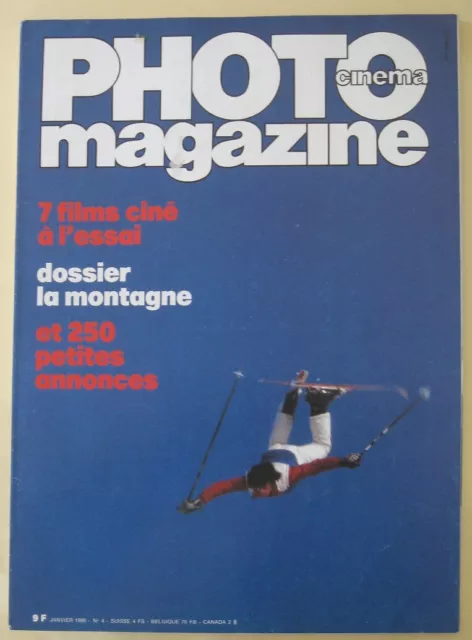 Revue de photographie vintage photo cinema magazine n°4