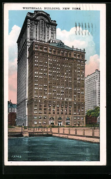 Ansichtskarte New York, NY, Whitehall Building