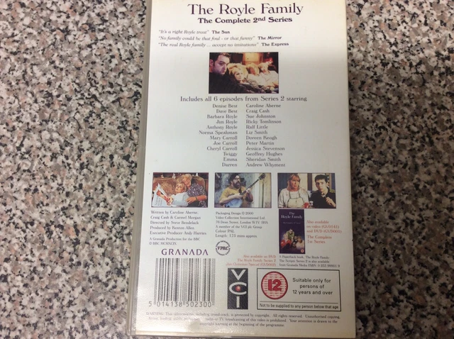 THE ROYLE FAMILY Complete 2nd Series Vhs Video £0.99 - PicClick UK