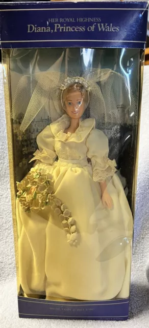 PRINCESS DIANA WEDDING Doll British Crown Colony Goldberger Doll ...