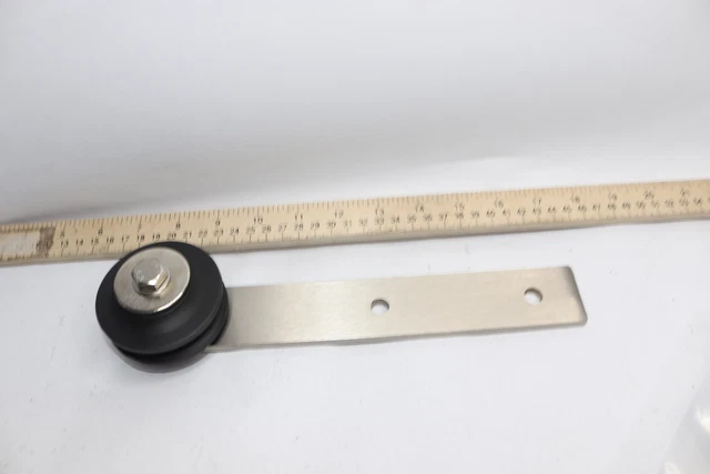 Barn Door Roller Black 10-3/4" x 2-3/4"