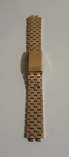 JB CHAMPION 14k Gold filled Brick Bullet Vintage Watch Band