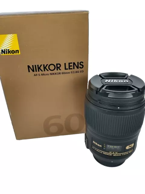 Nikon AF-S NIKKOR 60mm f/2.8 G Micro ED Autofocus IF Lens for Nikon