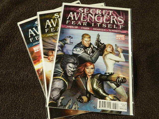 2011 MARVEL Comics SECRET AVENGERS Fear Itself #13-15 Complete Set - VF/NM