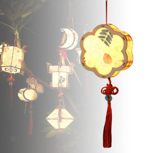 DIY Lantern Making Kit Prop Accessoires Party Lamp Home Ornement Celebration