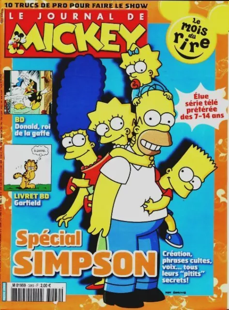 3330741 - Le journal de Mickey n°3069 : Spécial Simpson - Collectif