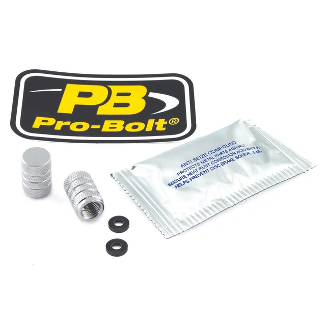 Prolunghe Stelo Valvola Pneumatici - Set 3 Pezzi In Ottone Per Auto, Moto E Bici - Foto 3