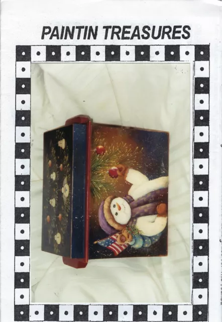 Ornament Box Gloria Wyche Dekorativ Malen Muster Paket