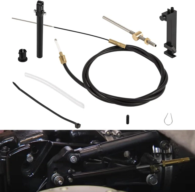 FOR MERCRUISER ALPHA Gen One & Two 1 2 R MR MC Lower Shift Cable Kit