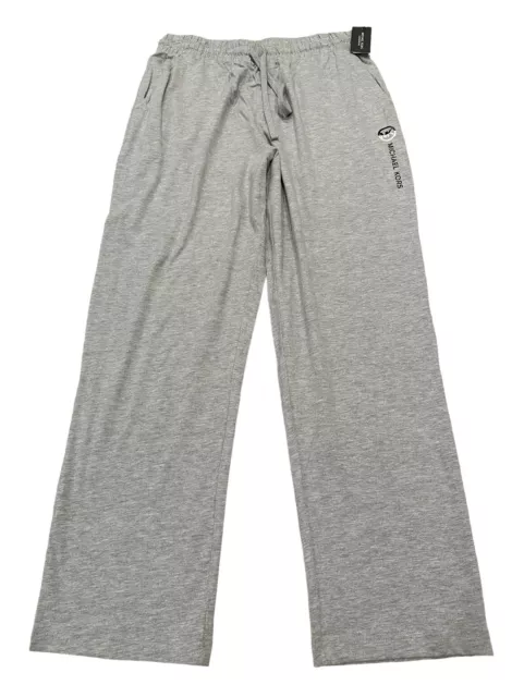 NEW Michael Kors Mens Lounge Pajama Pants Gray Size Large L NWT FREE Shipping