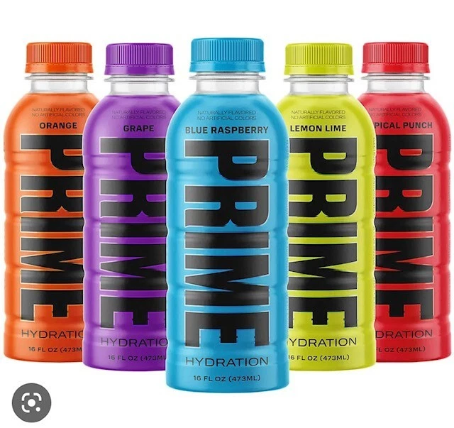 PRIME BCAA HYDRATION Energy Drink by Logan Paul & KSI ALL FLAVOURS