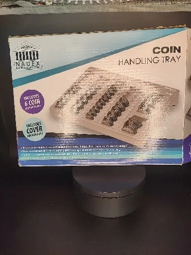 Nadex Coin Handling Tray | Bank Teller and Change Counter Coin Counting and