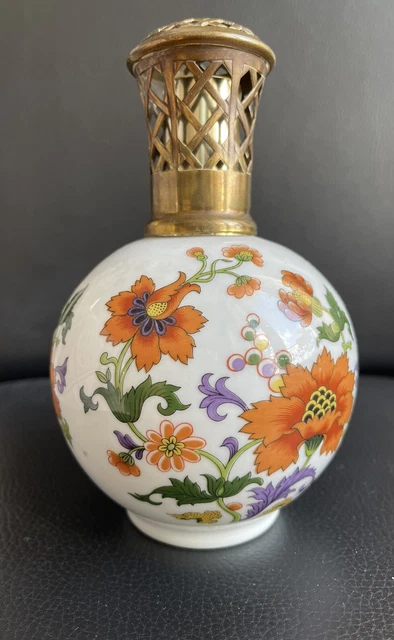 LAMPE BERGER ancienne Porcelaine de PARIS « M » Avec Mèches + Parfum Mûre Sauv