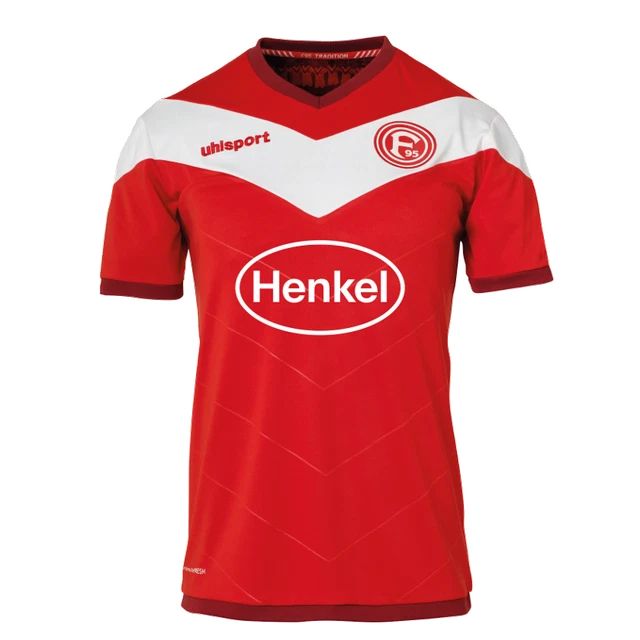 Fortuna Düsseldorf Trikot rot Kurzarm 2018/19 Heim "Tradition" neu + OVP  F95