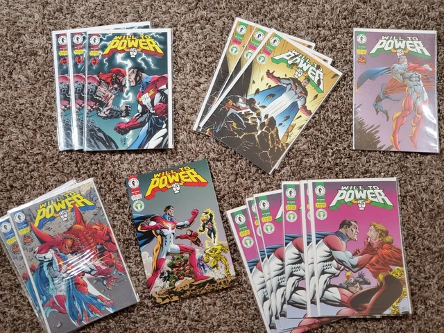 WILL TO POWER - Jerry Prosser LOT Dark Horse Comics - Lot of 16 2