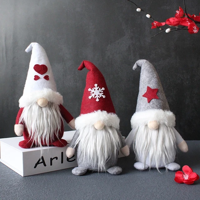 Puppe Zwerge Plüsch Gonk Zwerg Weihnachtsbaumdekoration Weihnachtsmann