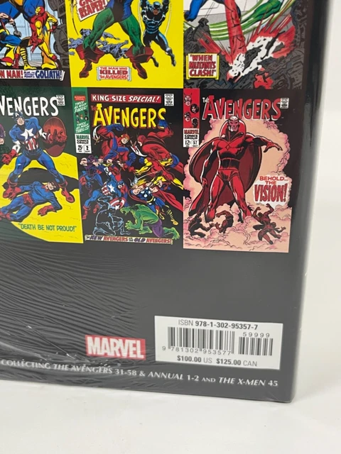 The Avengers Omnibus Vol 2 New Printing BUSCEMA DM COVER Marvel Comics HC Sealed 3