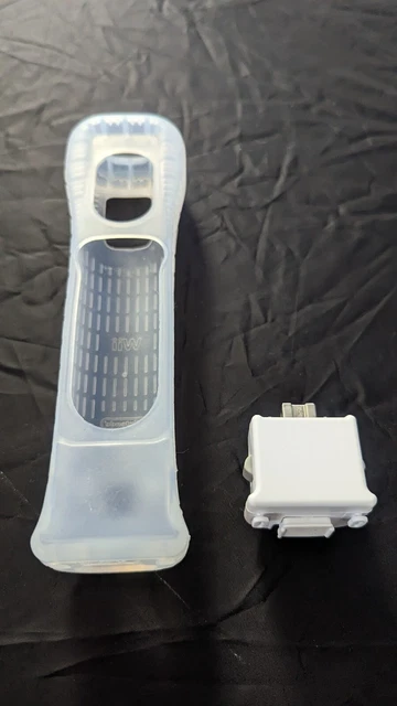 Nintendo Wii Official Motion Plus Adapter Remote Attachment White RVL-026 Nintendo Wii Official Motion Plus Adapter Remote Attachment White RVL-026