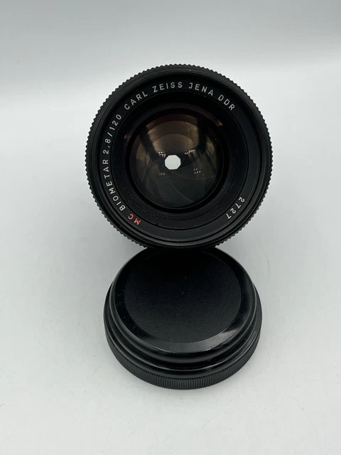 Carl Zeiss Jena DDR Biometar MC 2,8/120 Objektiv Anschluss: Pentacon SIX